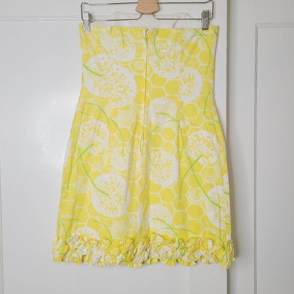 Lilly Pulitzer Olie Dandelion Yellow Spring Dress - Picture 4 of 7